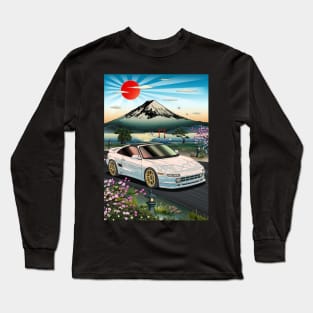 Toyota MR2 SW20 (1989) Mount Fuji Long Sleeve T-Shirt